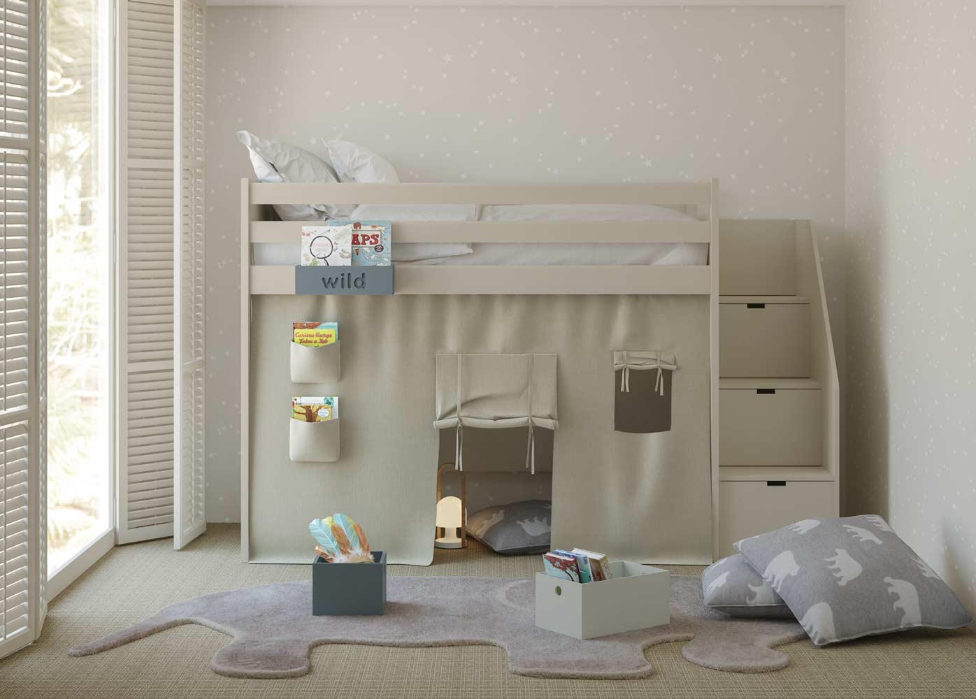 Personalisierbare Hängekiste