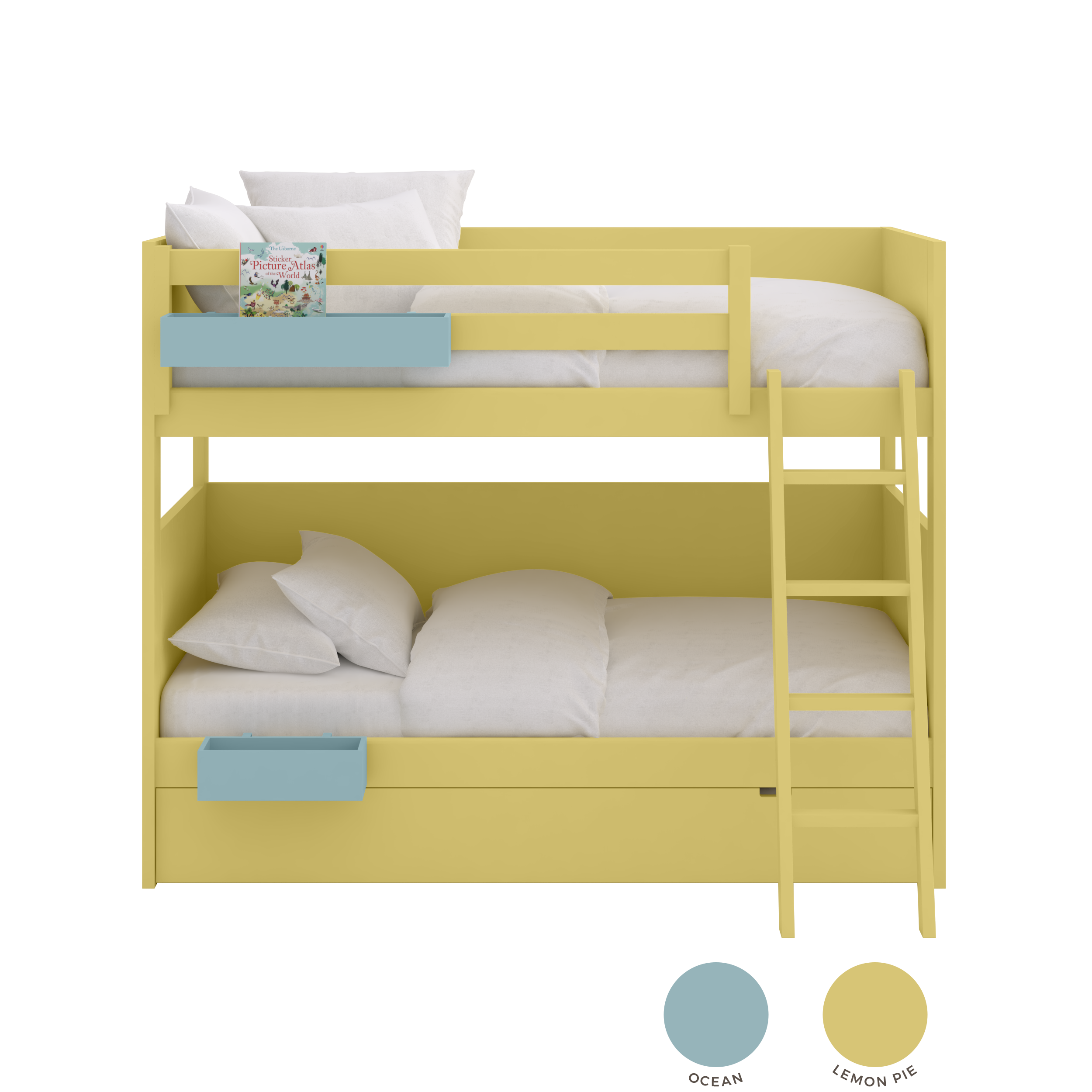 Etagenbett mit Ausziehbett