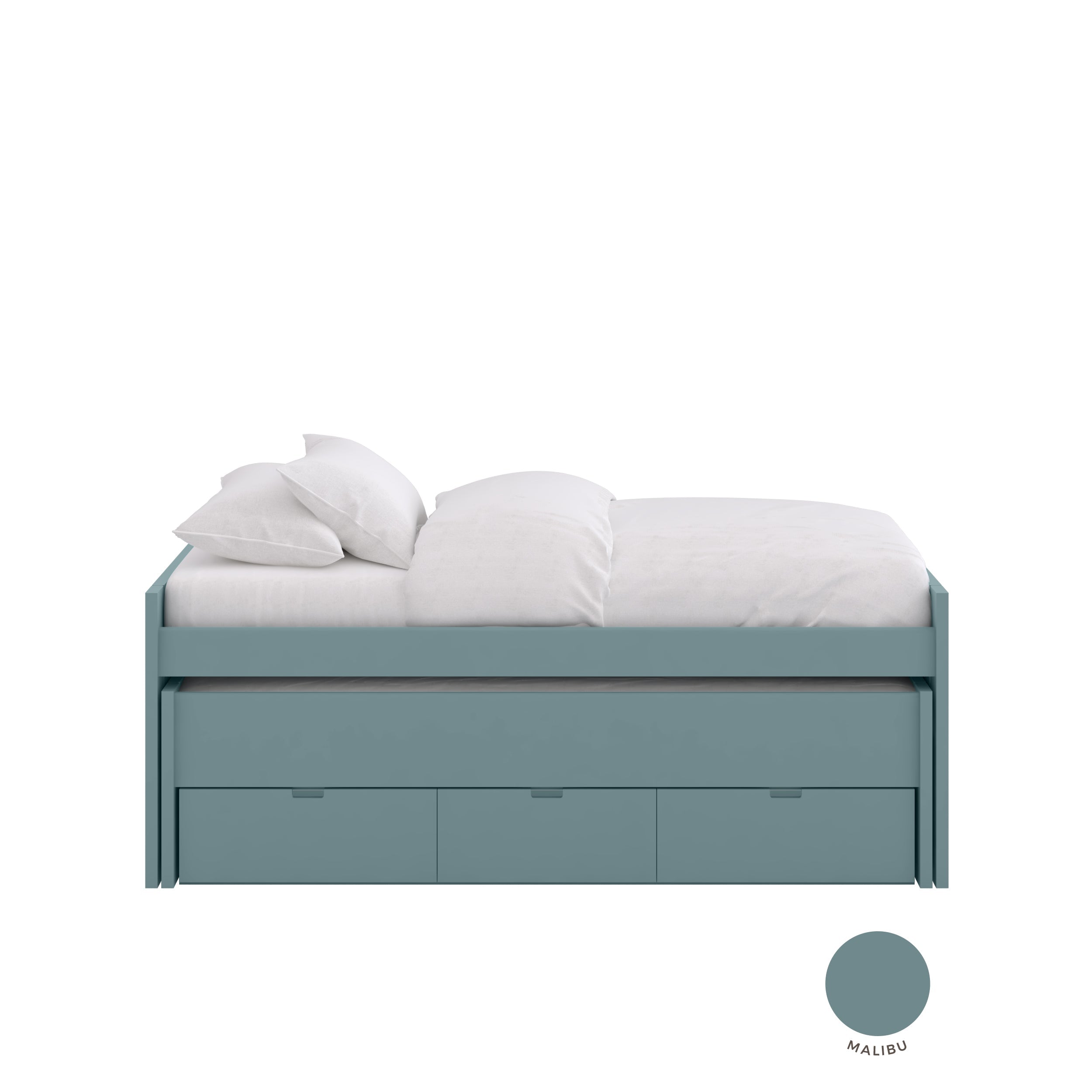 Kinderbett Movil mit Schubladen