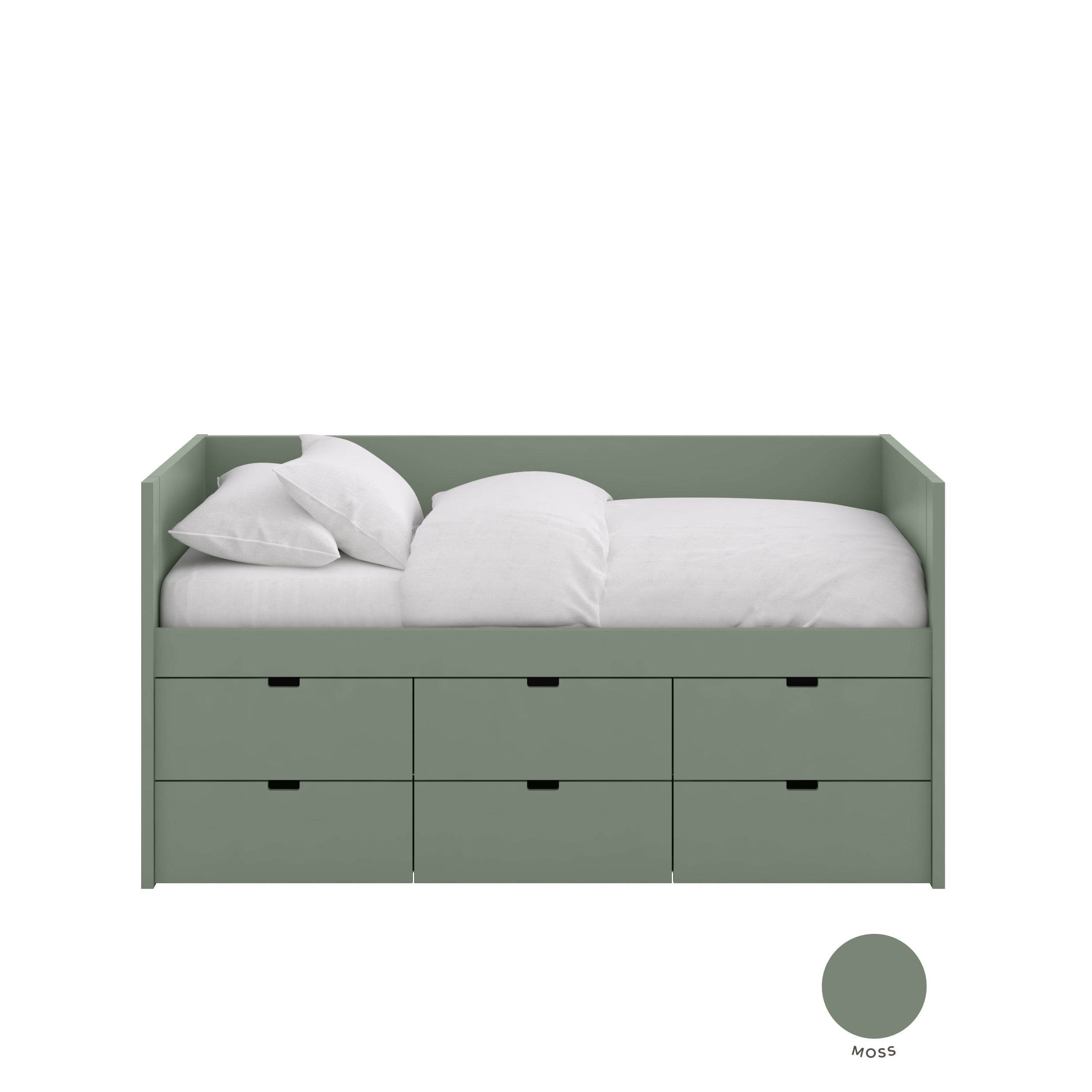 Kojen-Blockbett mit 6 Schubladen