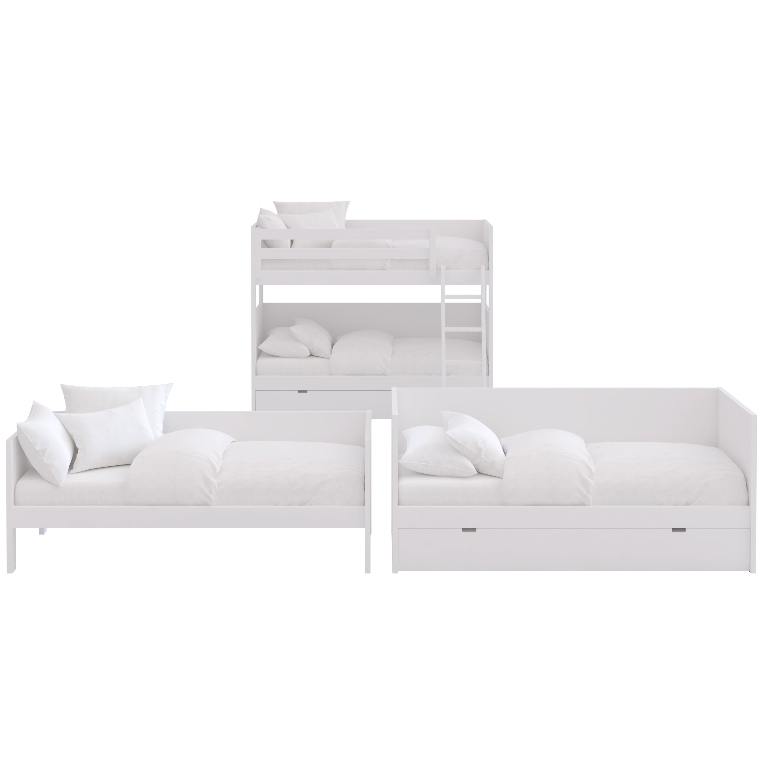 Etagenbett mit Leiter