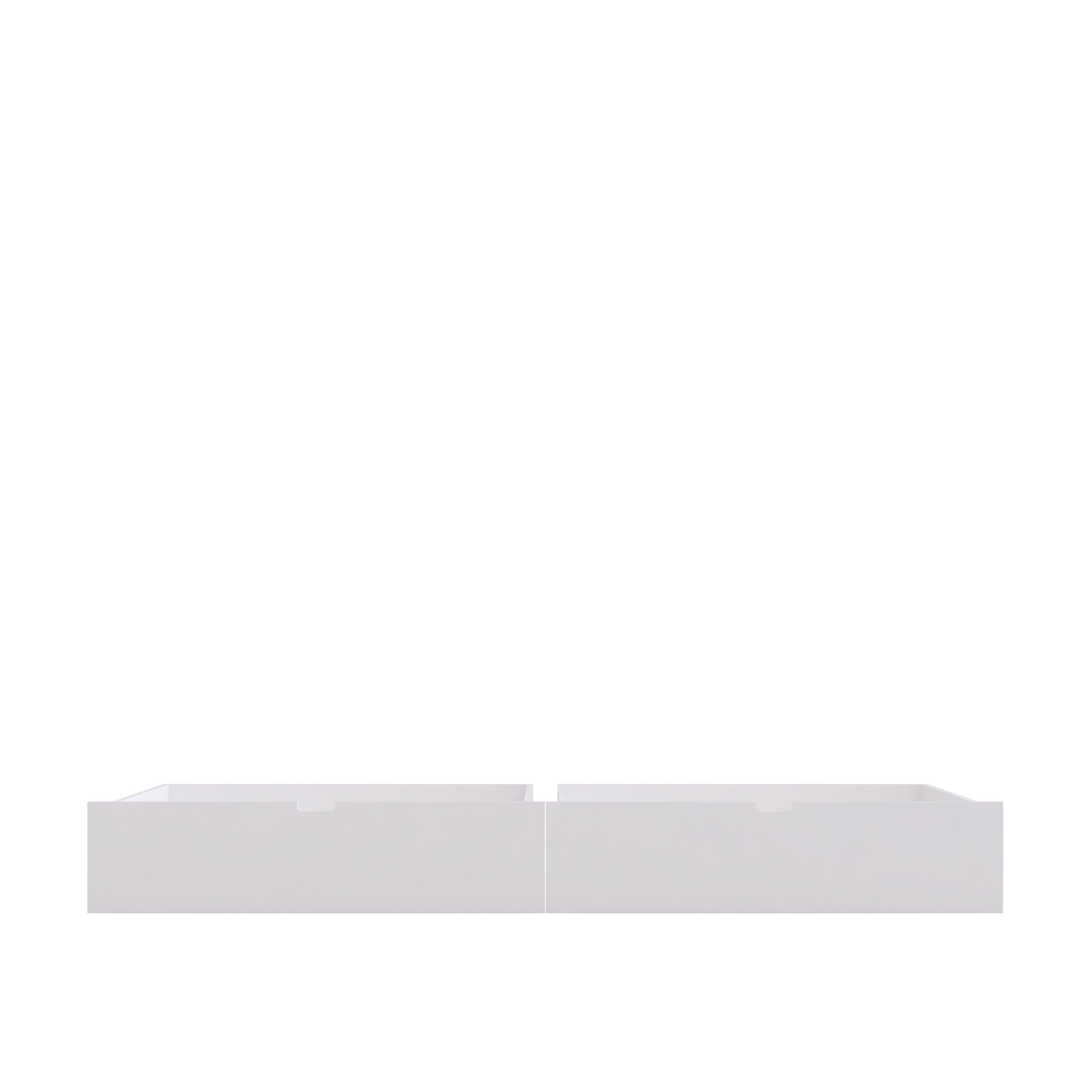 2 Bettschubladen auf Rollen