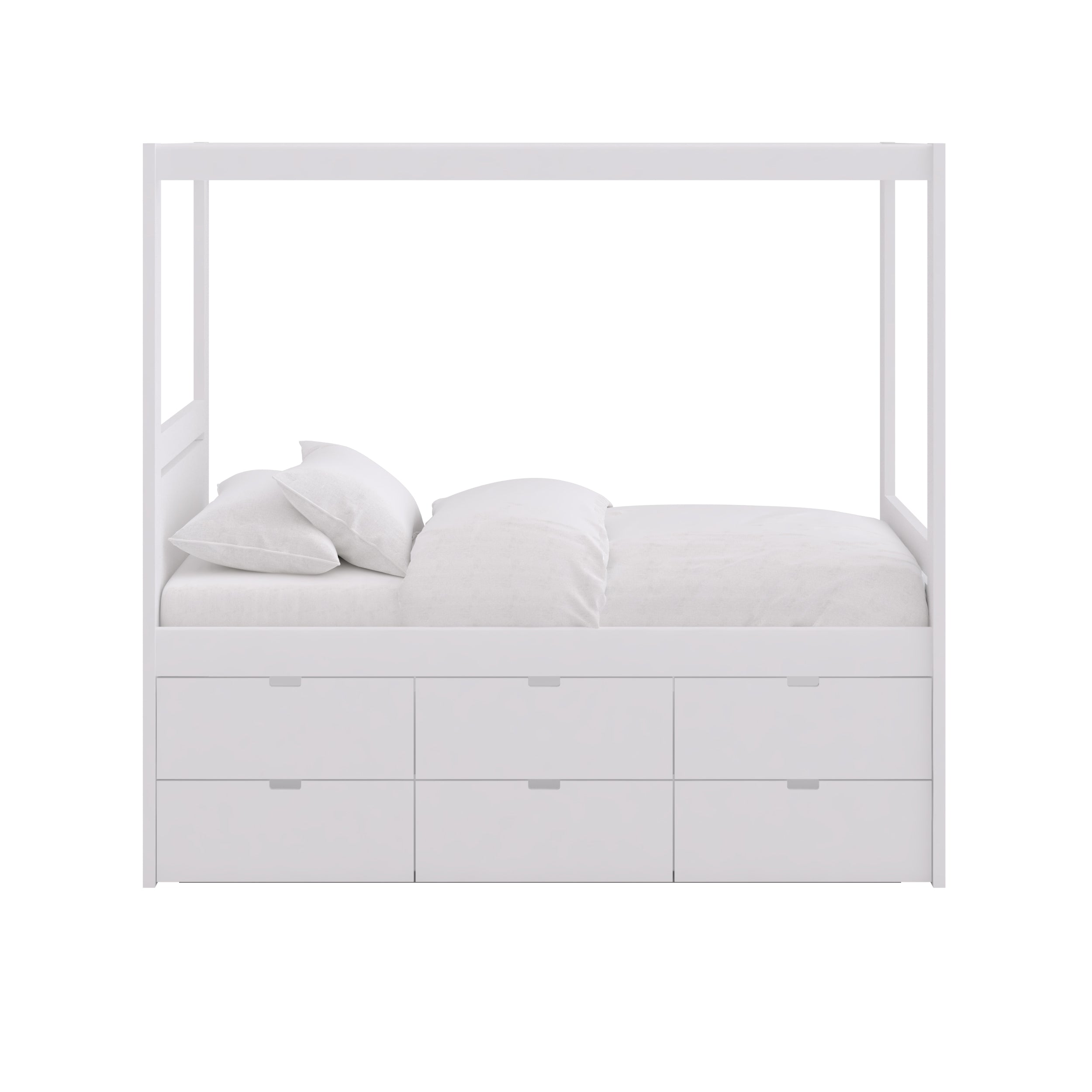 Blockbett mit 6 Schubladen