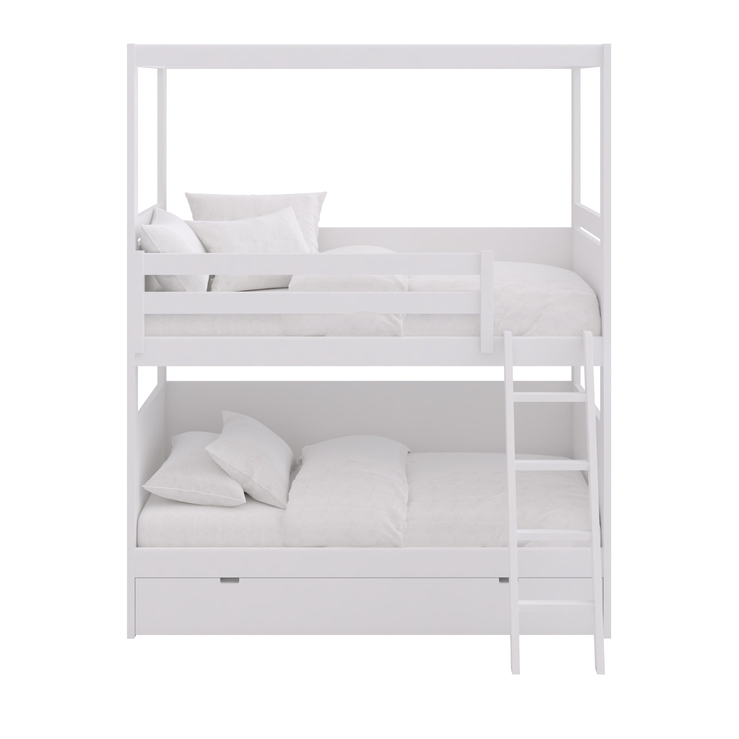 Etagenbett Baldachin mit Ausziehbett