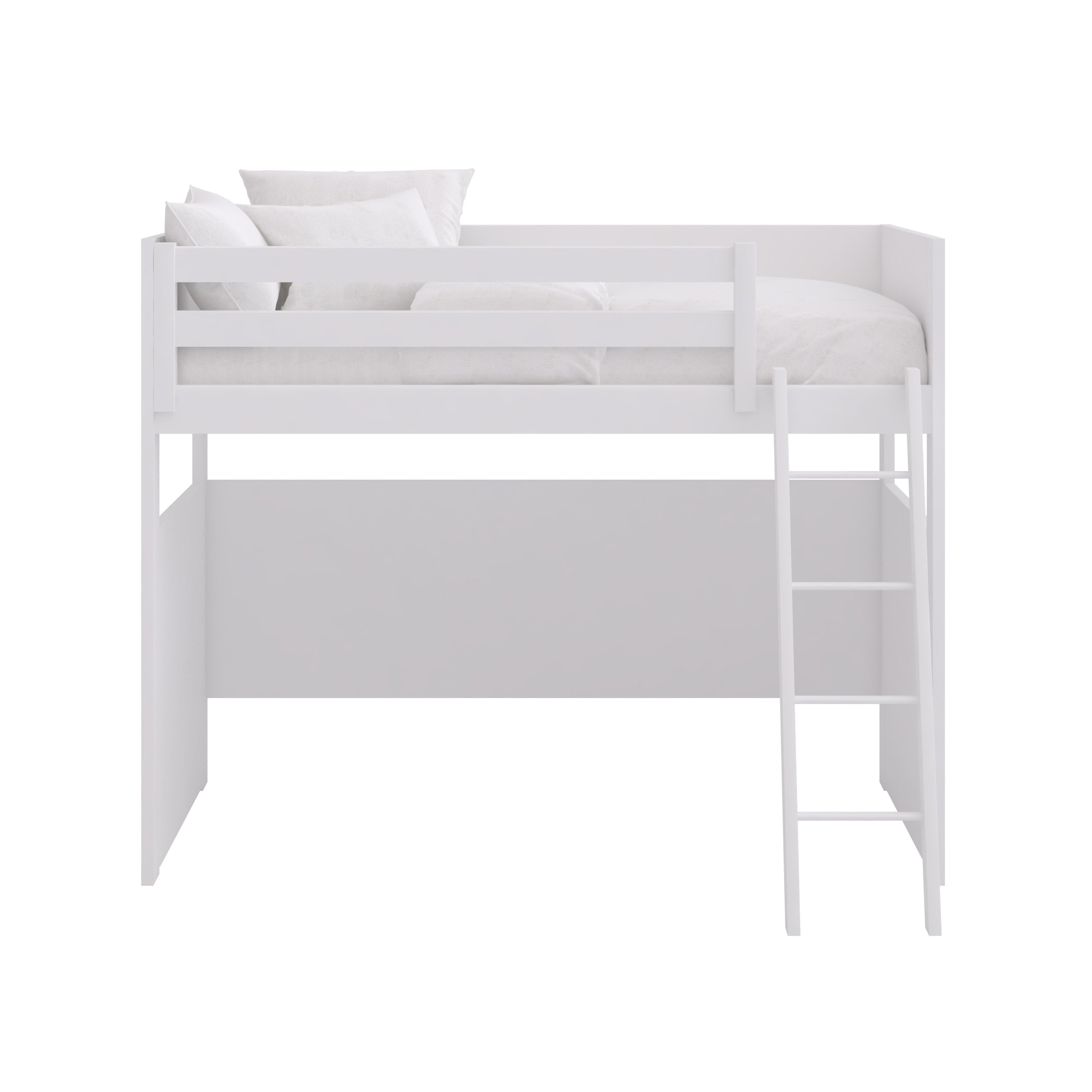 XL Hochbett mit reversibler Leiter