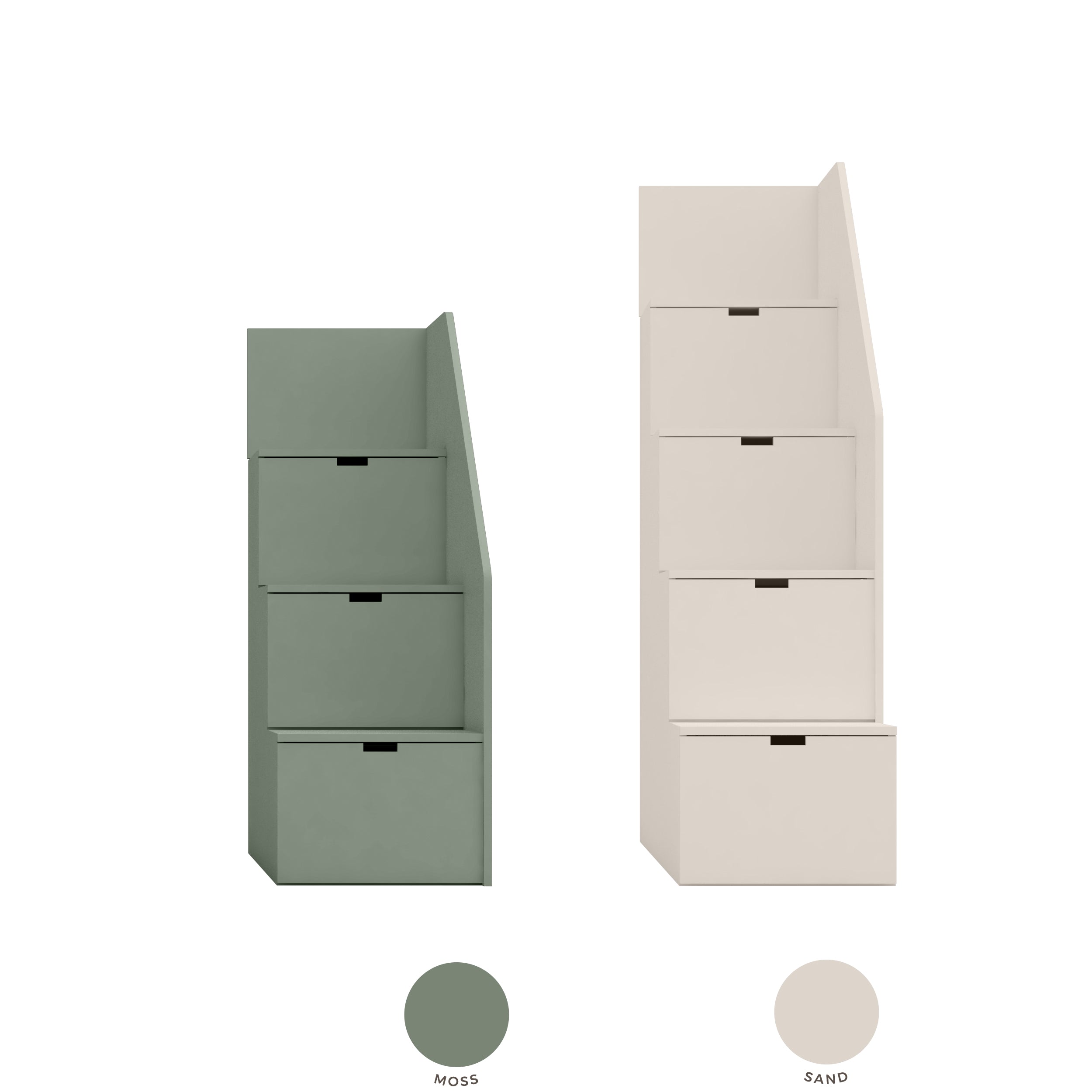 Stauraumtreppe / Treppe mit Stauraum